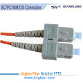 SC DX MM Fiber Optical Connector
